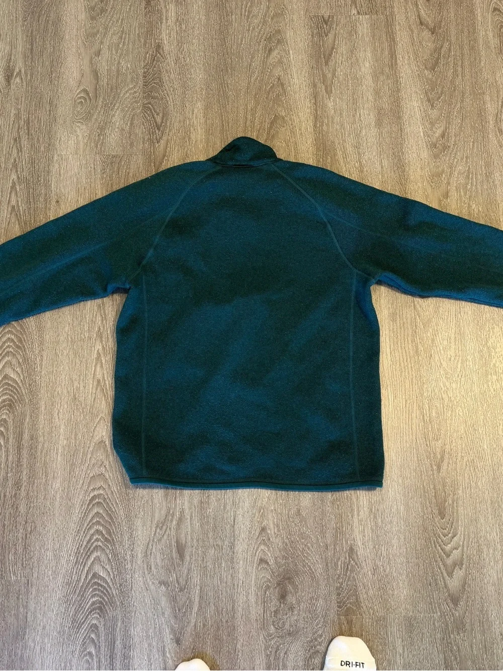 Patagonia Better Sweater Fleece 1/4 Zip Men’s Medium Green Pullover 25618 Hiking